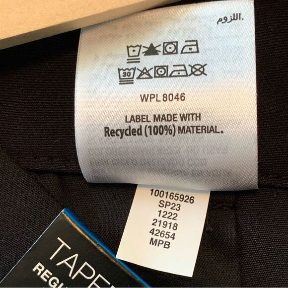 INC INTERNATIONAL CONCEPT Slacks Women’s XL Black High Waist Tapered Leg. - Picture 11 of 16